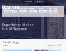 Tablet Screenshot of deanwagnerrealtors.com